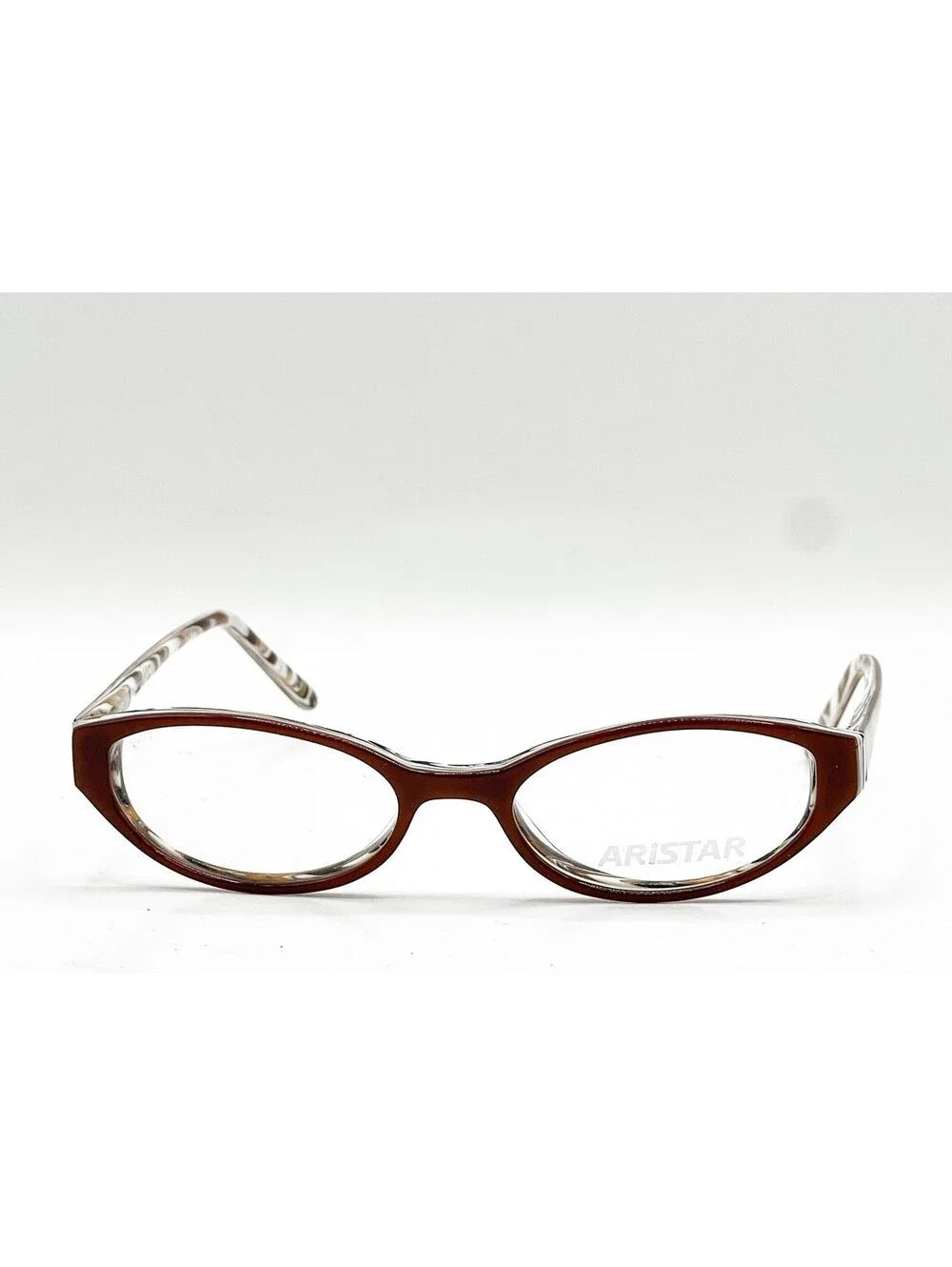 Aristar 6974 535 Brown Authentic Eyeglasses 46-16-135